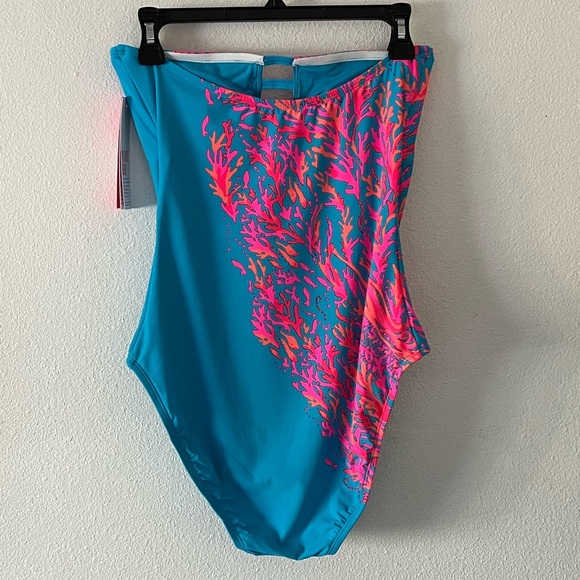 {Lilly Pulitzer} Brand New Teslee Convertible One Piece Swimsuit - Picture 12 of 12